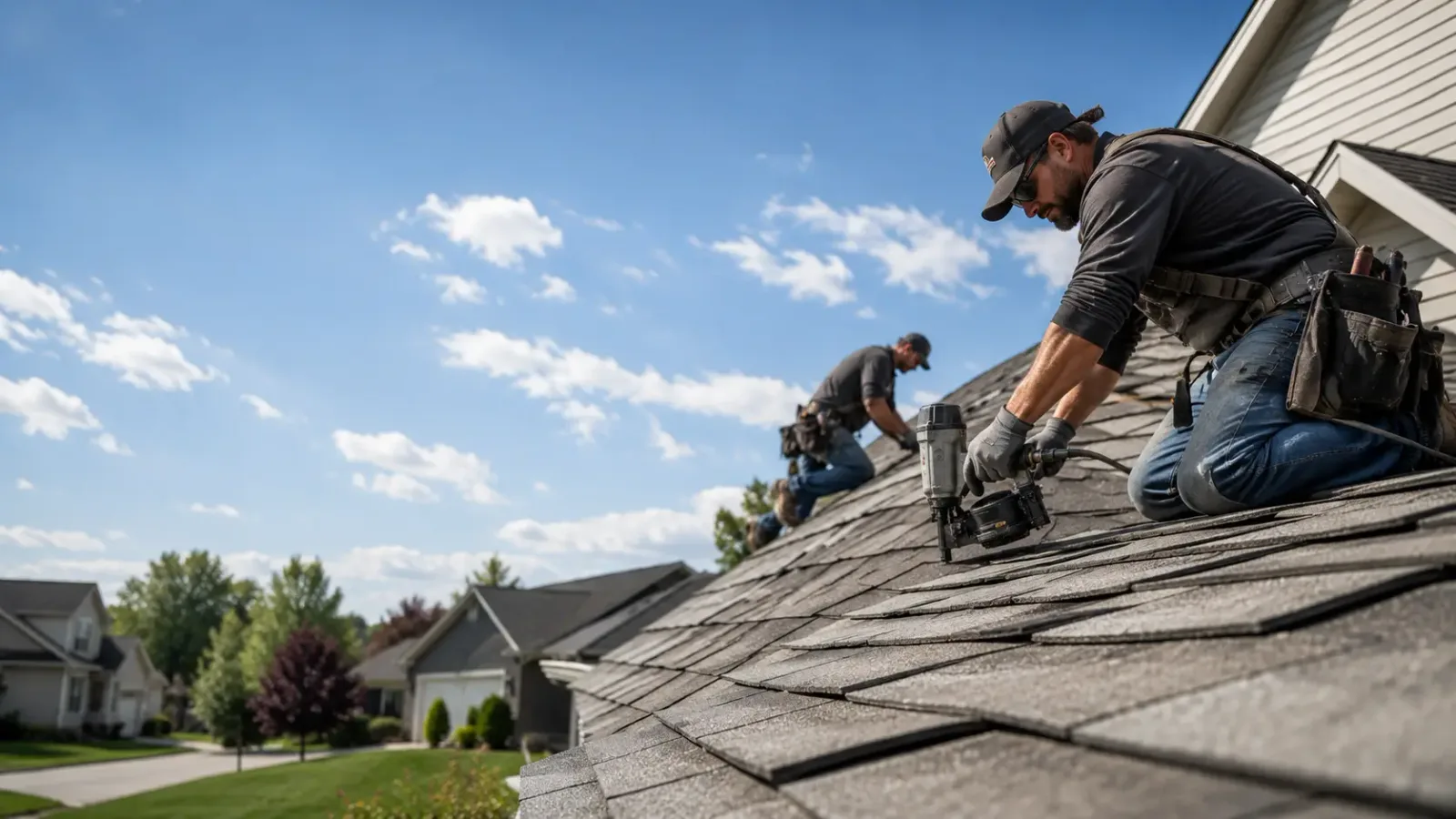Storm Damage Roof Repair in Bradley, OK near me